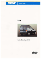 Seat Self Service Program - SSP 036 Inca 